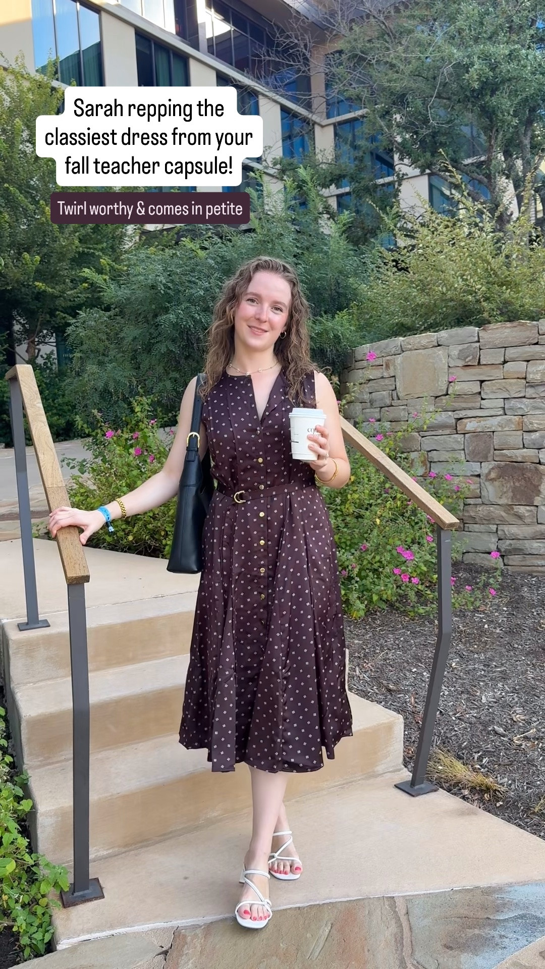 30% off the silky a line dress from
This years fall teacher capsule Ann Taylor wearing 0 petite (5ft 2)

#LTKootd #LTKSaleAlert #LTKPetite