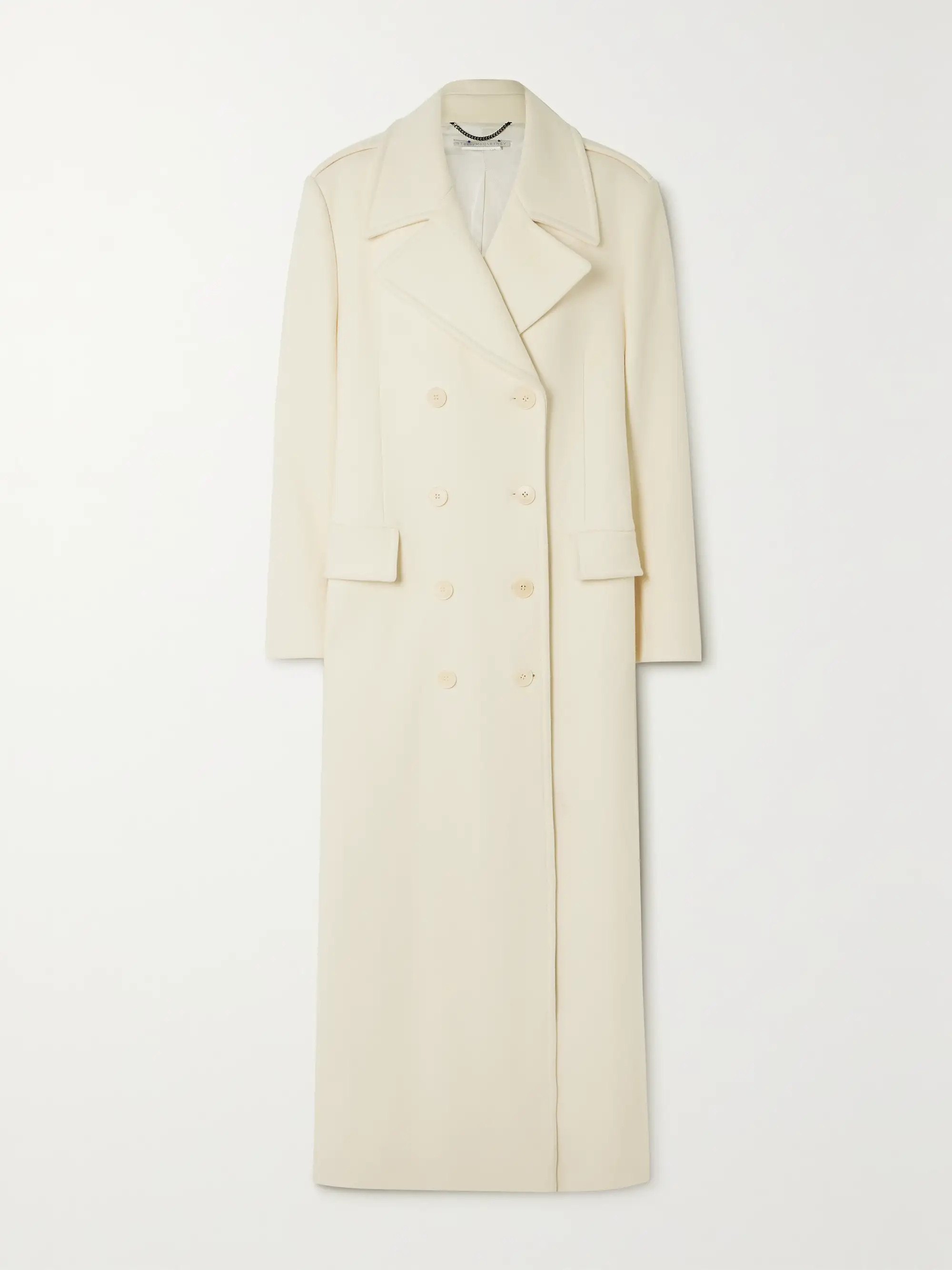 + NET SUSTAIN oversized double-breasted wool coat | NET-A-PORTER (UK & EU)