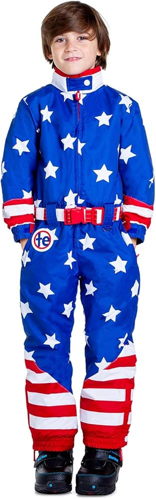 Tipsy Elves Loud Bright Colorful and Neon Ski Suits for Kids, Boys and Girls from | Amazon (US)