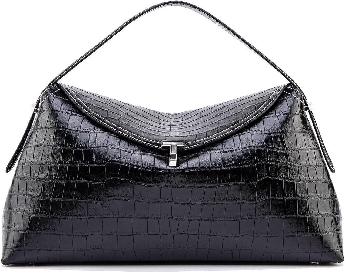 Leather Crossbody Bag for Women, Multiple Compartments for Everyday & Travel | Amazon (US)