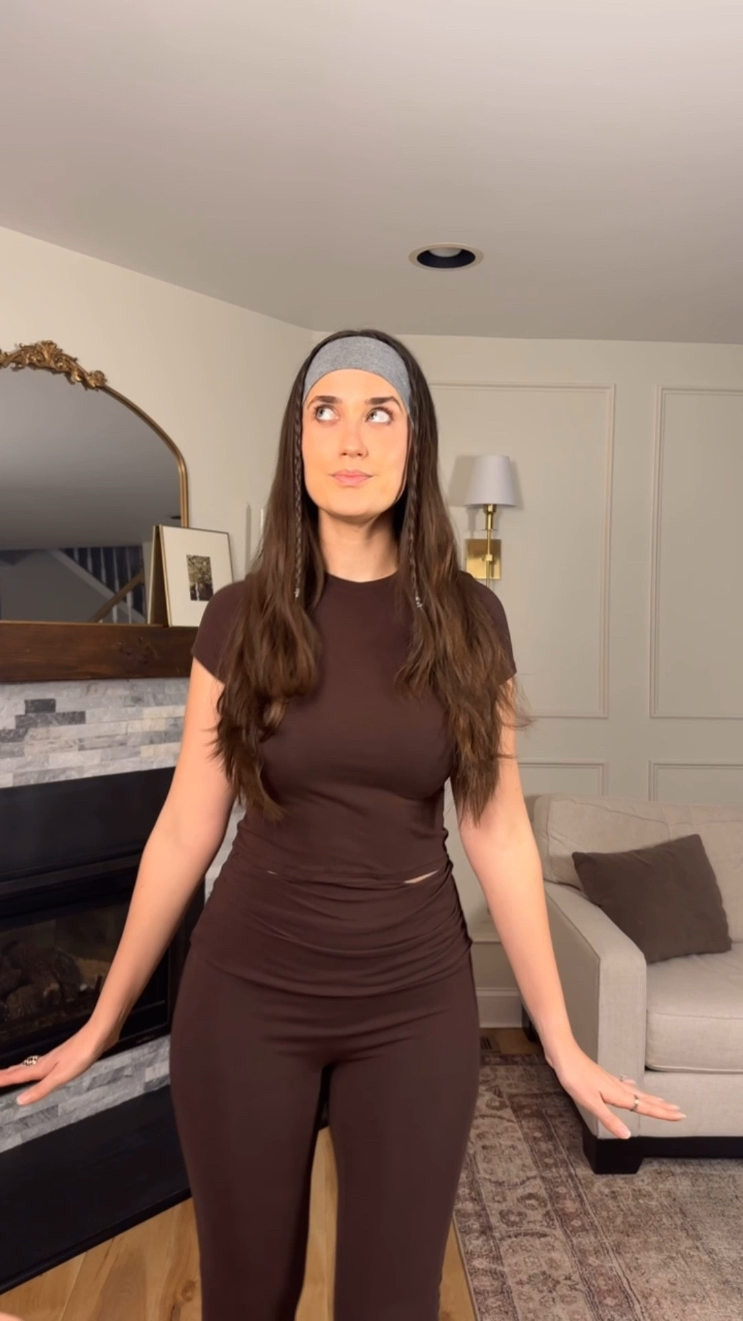 The comfiest lounge set! I’m 5’9” wearing a size small. The pants are a little shorter on me than I’d prefer, but if you’re under 5’9” I definitely recommend! 

#LTKCyberWeek #LTKGiftGuide #LTKootd