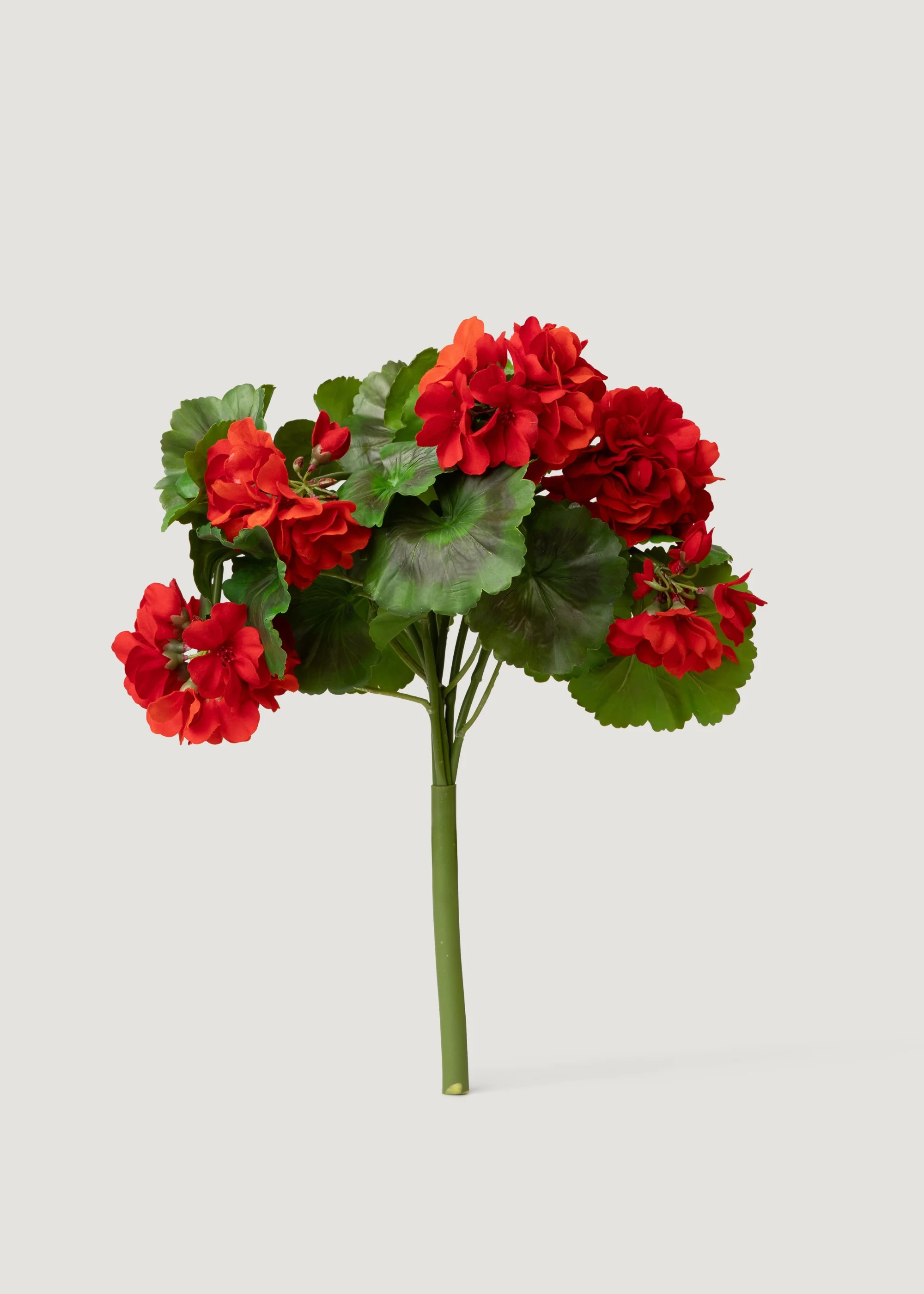 Red Geranium Bush | Artificial Indoor/Outdoor Flowers at Afloral | Afloral