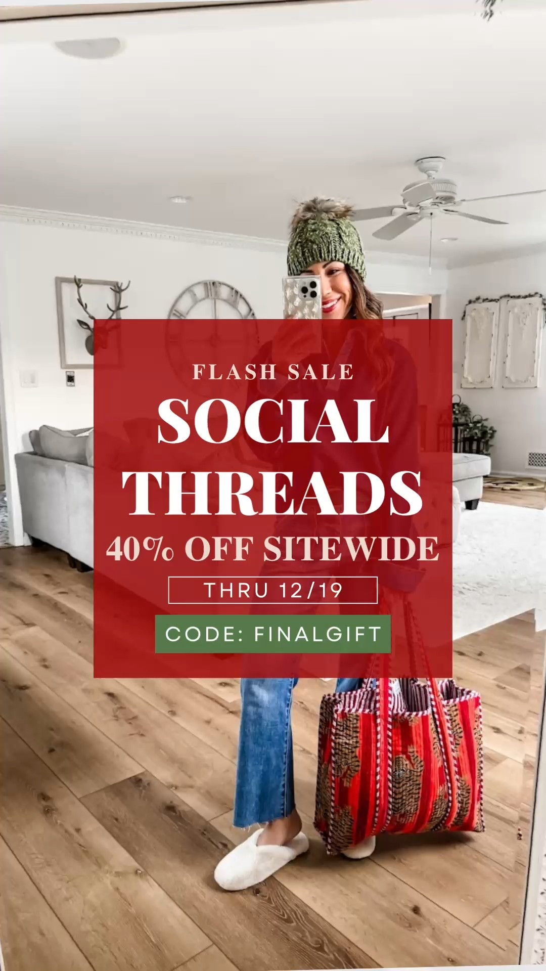 40% off at Social Threads with code FINALGIFT

#LTKFindsUnder100 #LTKFindsUnder50 #LTKSaleAlert