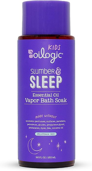 Oilogic Slumber & Sleep Essential Oil Vapor Bath Soak for Babies & Toddlers - Gentle Baby Bath Es... | Amazon (US)