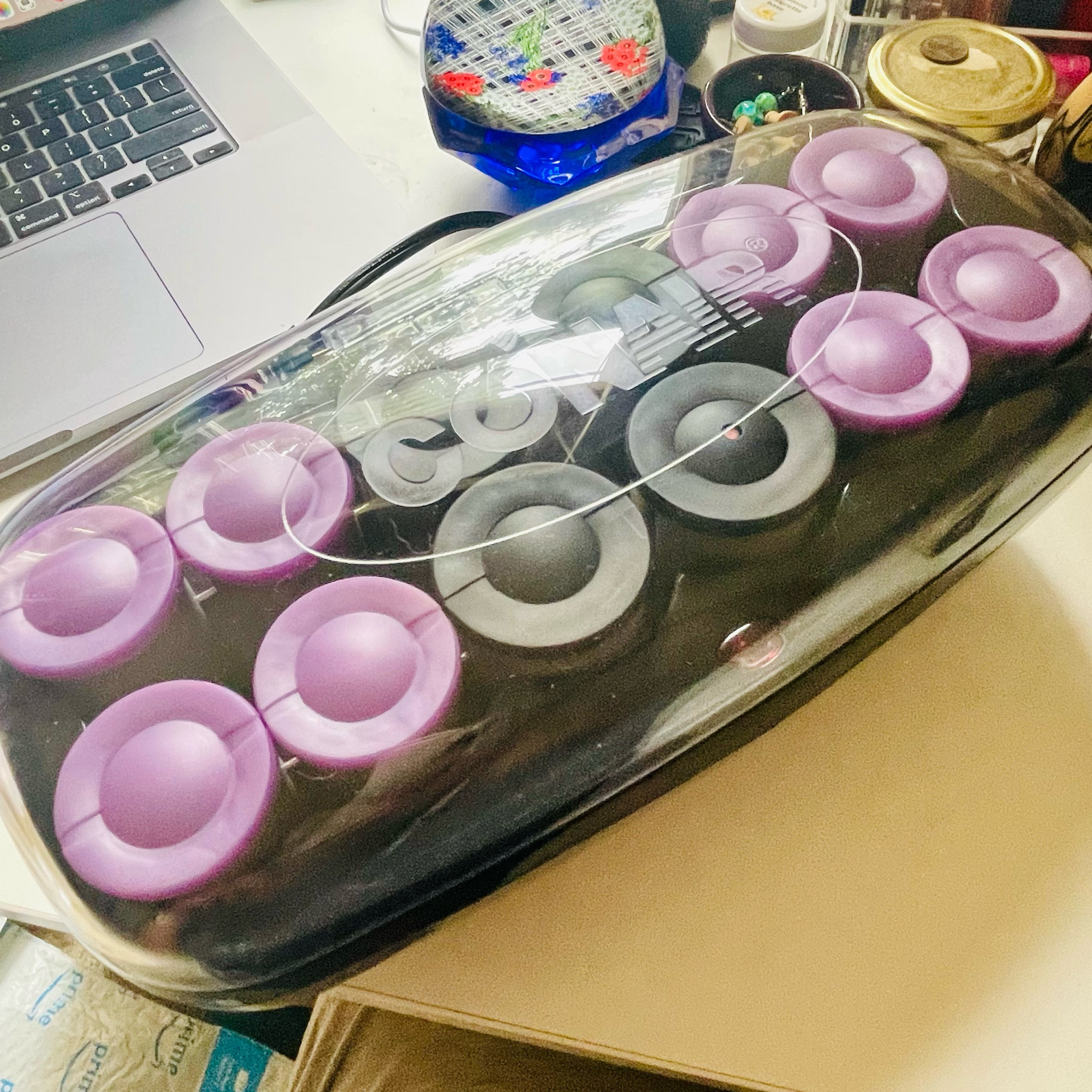 Conair hot rollers for big bouncy curls.

#LTKbeauty #LTKcurves #LTKunder50