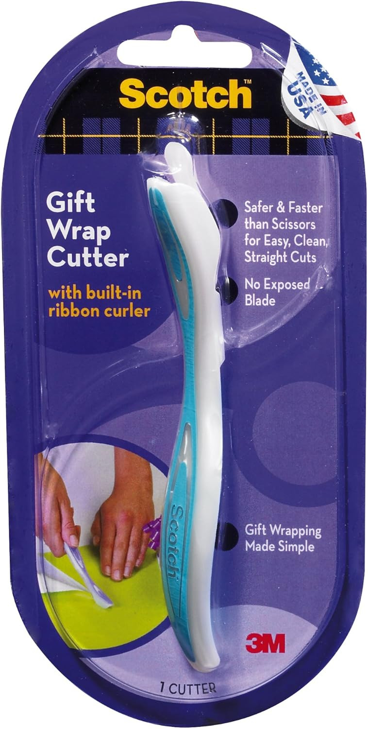 Scotch Gift Wrap Cutter, Assorted Colors (14-RC) | Amazon (US)