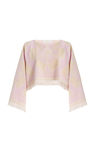 Cropped Cotton Terry Top | Moda Operandi (Global)