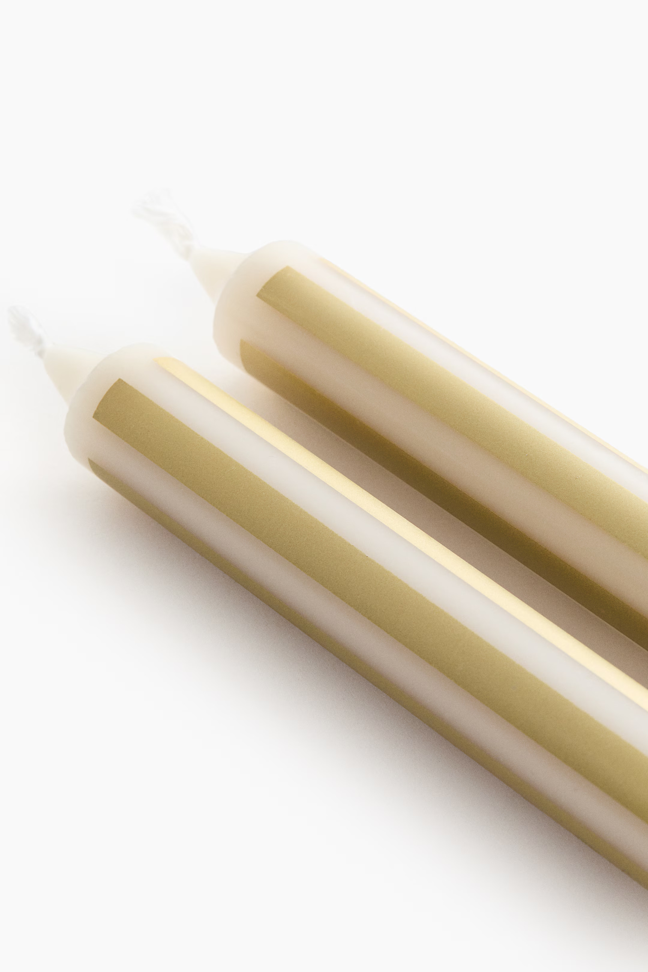 2-pack Patterned Candles | H&M (US + CA)
