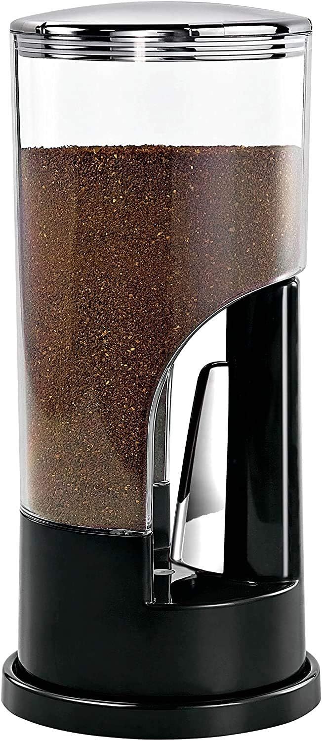 Zevro Indispensable 1/2-Pound-Capacity Coffee Dispenser, Black | Amazon (US)