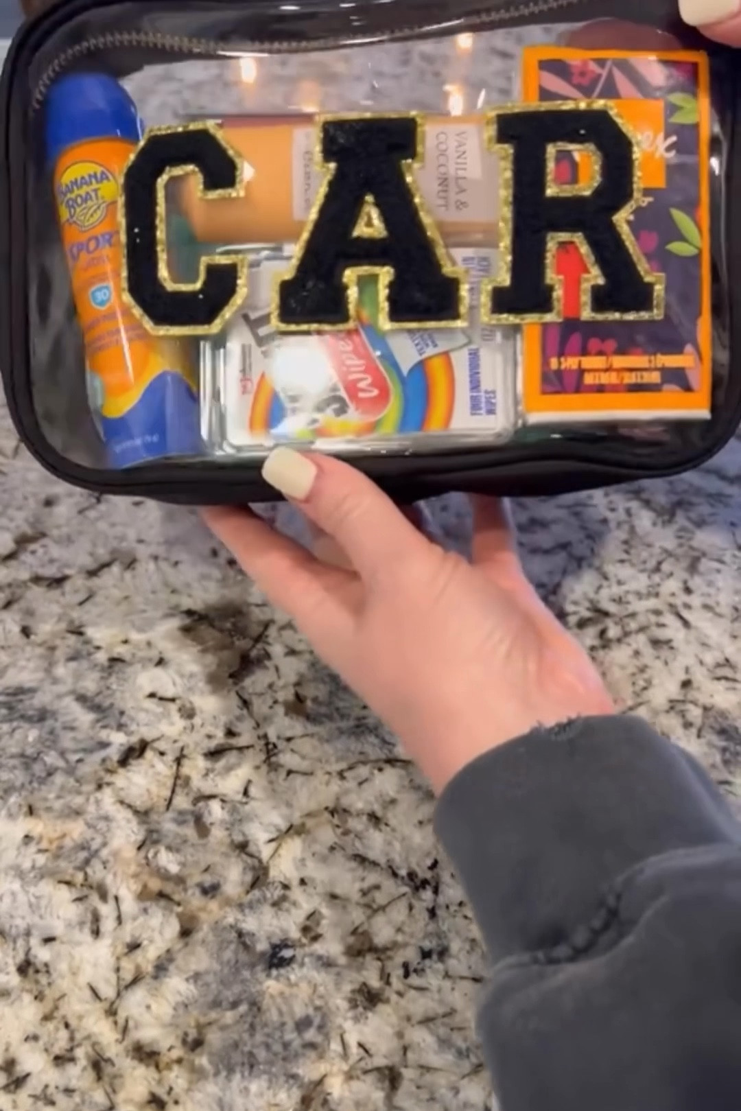 Car Essentials Bag! Everything you need for your car. All the necessities in one bag. I keep mine in my center console. #Carbag #Caressentials #carorganization #essentials #toiletriesbag

#LTKFindsUnder50 #LTKKids #LTKOver40