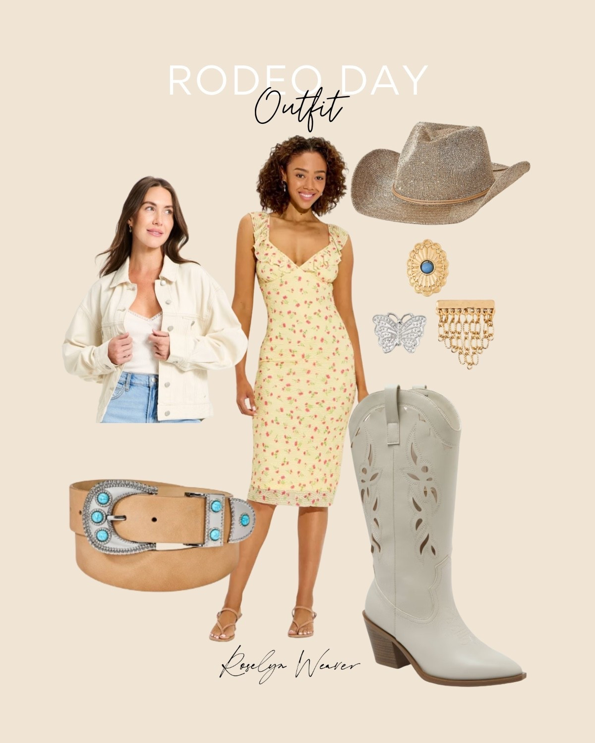 Ready for the Houston Rodeo with this pretty yellow floral dress 💛
Western outfit, tall western boots, glam western hat, western jeweled belt

#LTKSaleAlert #LTKOver40 #LTKSeasonal