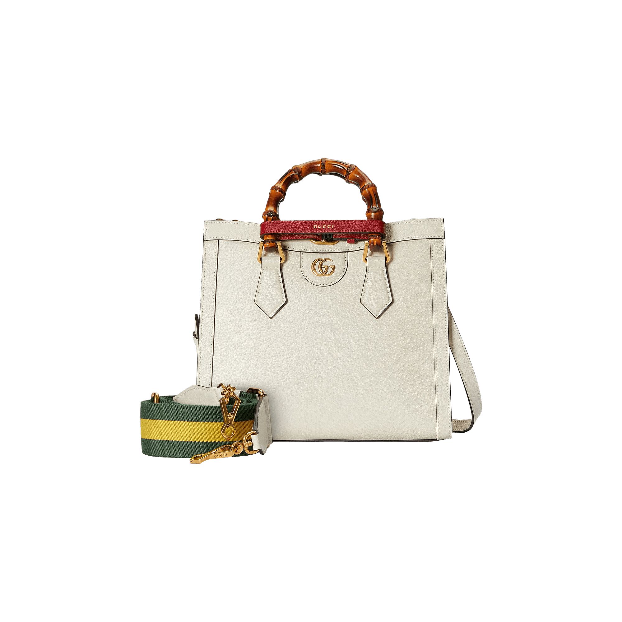 Gucci Diana Small Tote Bag 'White' | GOAT