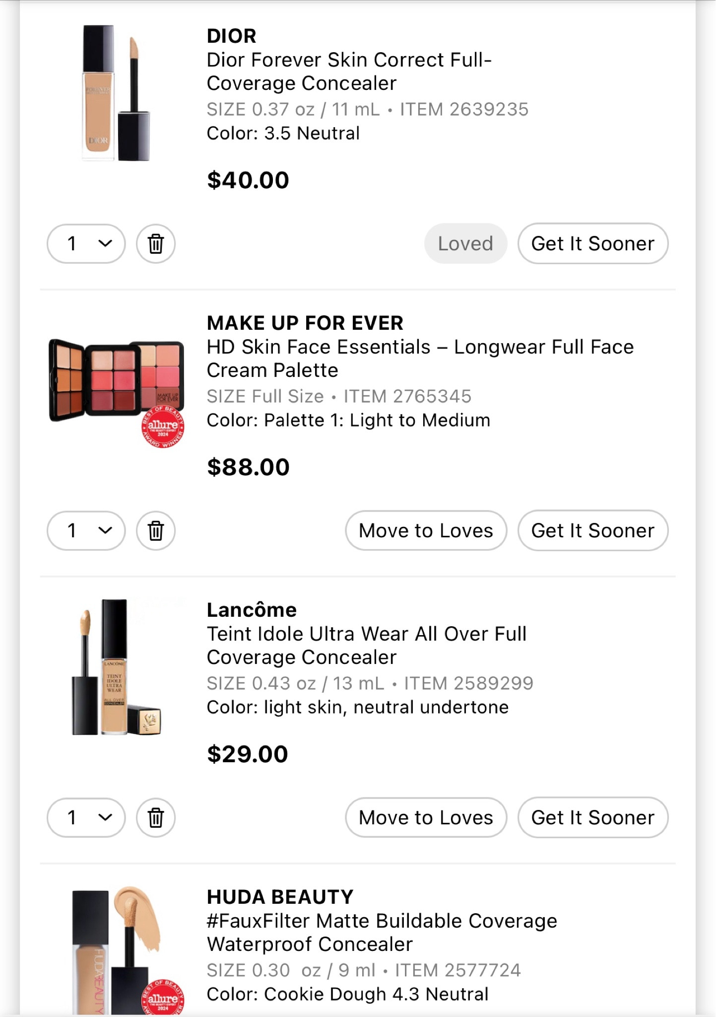 Spot concealers x Sephora Sale!!