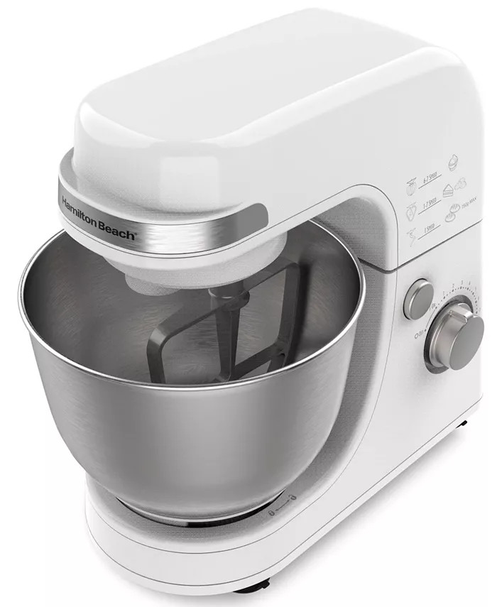 Hamilton Beach 7-Speed 4 Quart Stand Mixer, 300 Watts - Macy's | Macy's