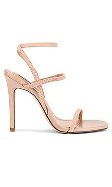 Steve Madden Nectur Strappy Heel in Nude from Revolve.com | Revolve Clothing (Global)