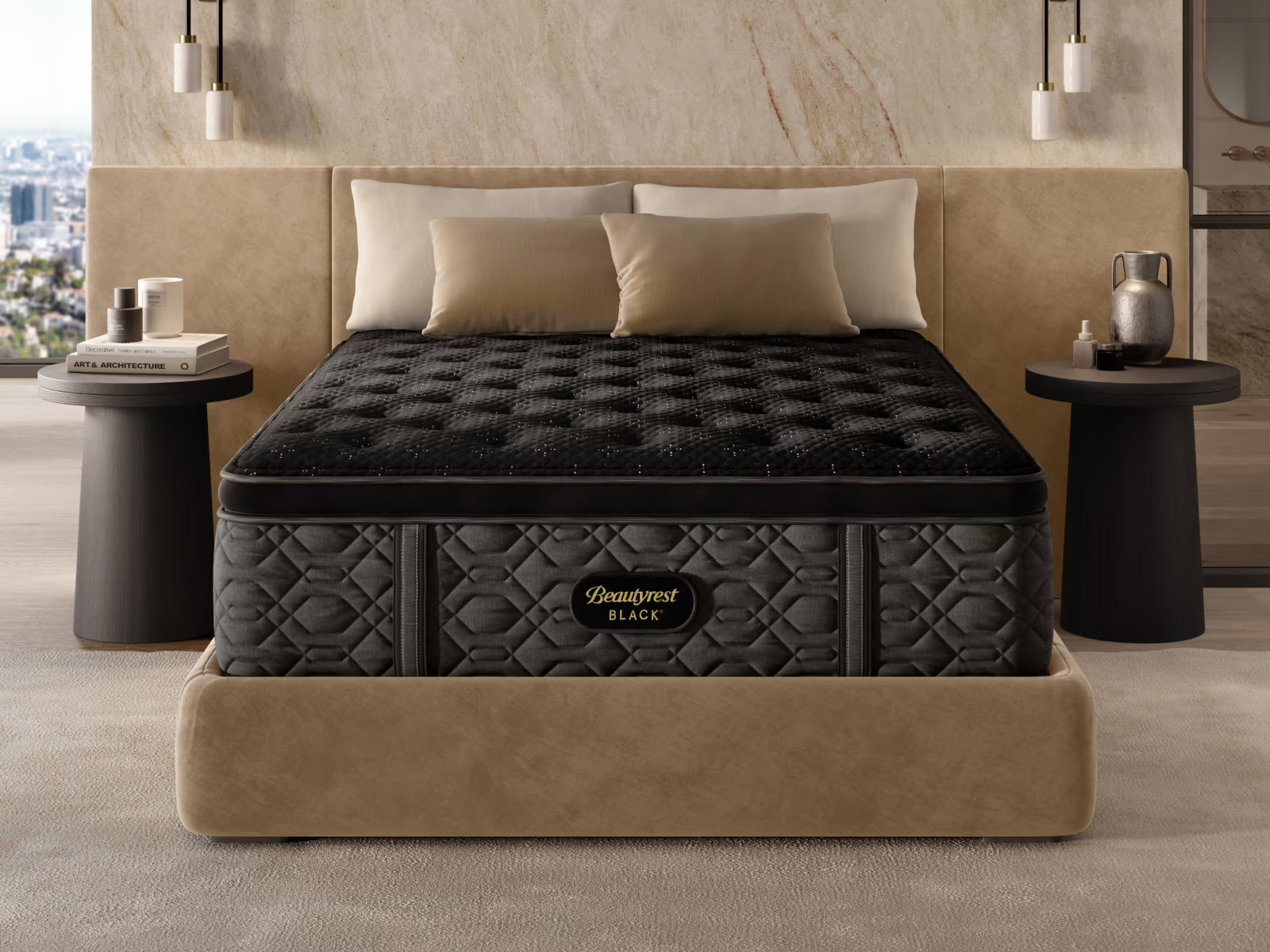 Beautyrest Black® Series Three 16.75" Plush Pillow Top Mattress | MattressFirm | Mattress Firm