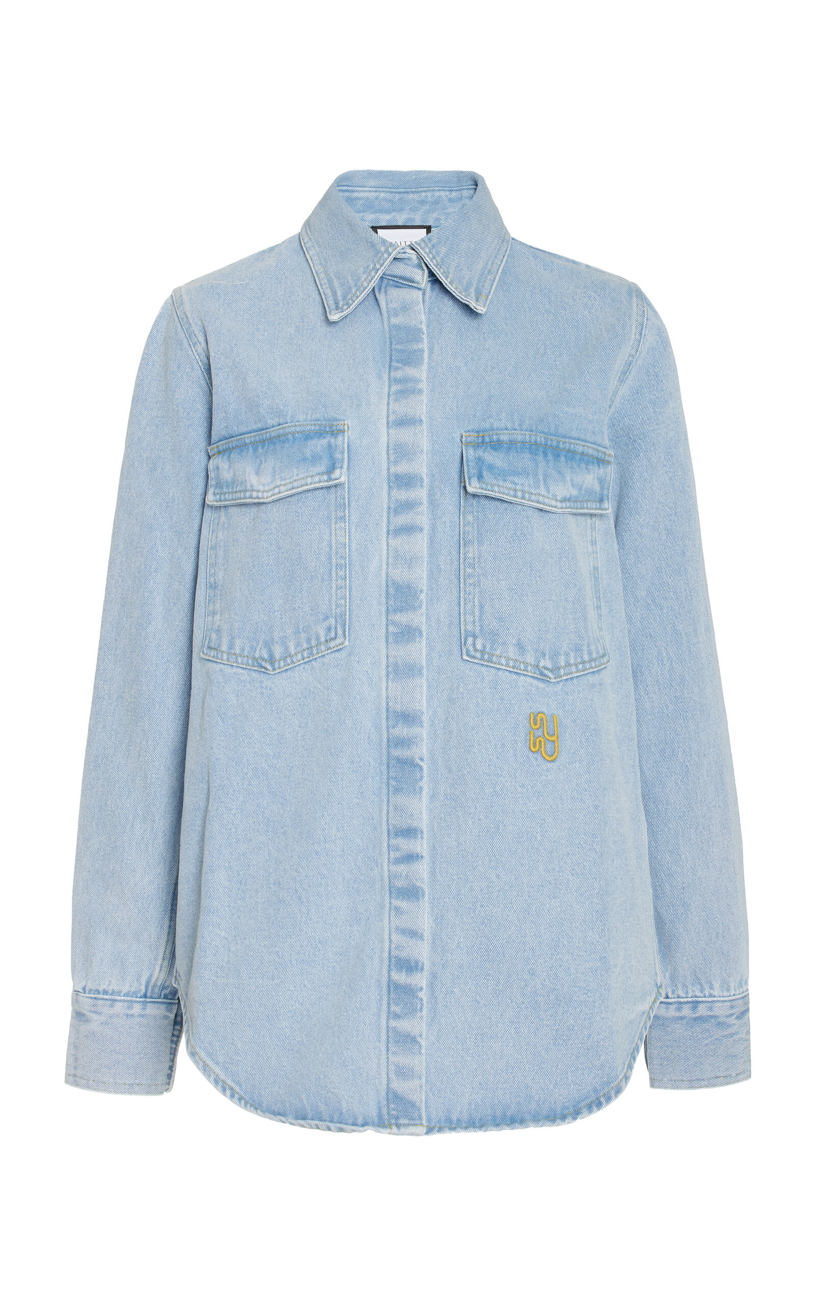 Western Embroidered Denim Shirt | Moda Operandi (Global)