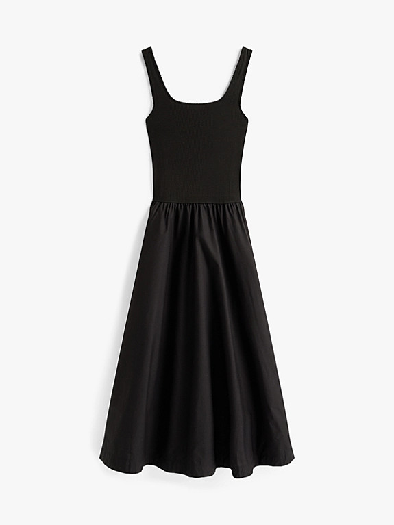 Slim Fit And Flare Midi Dress | Tommy Hilfiger UK