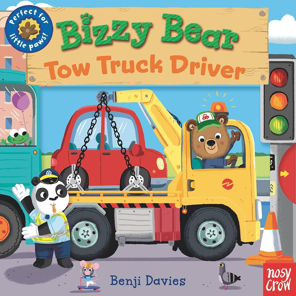 Bizzy Bear: Tow Truck Driver: (Interactive Board Book for Toddlers - With Sturdy Tabs and Slides ... | Amazon (US)