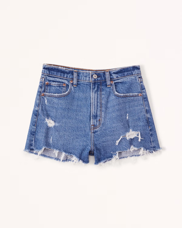 High Rise Mom Short | Abercrombie & Fitch (US)