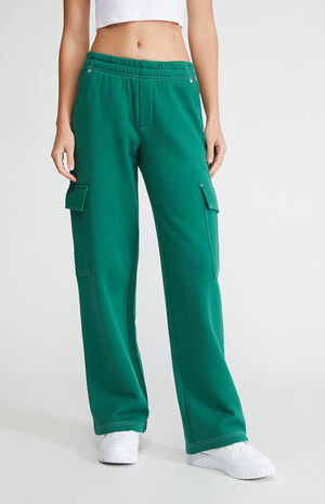 PacSun Cargo Wide Leg Sweatpants | PacSun | PacSun