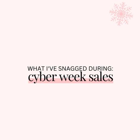 CYBER WEEK SNAGS:
• baby monitor: $100 off
• our place cookware: up to 45% off
• sequined blazer: 50% off
• misc items: 30% off 
• planner: up to 20% off#LTKCyberweek

#LTKsalealert #LTKGiftGuide