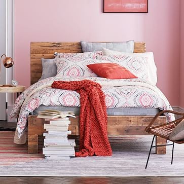 Emmerson® Reclaimed Wood Bed - Natural | West Elm (US)