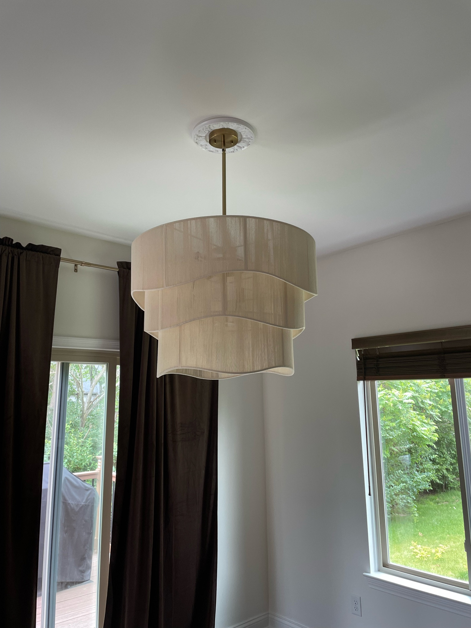 Our beautiful light fixture from Wayfair! 

#LTKhome
