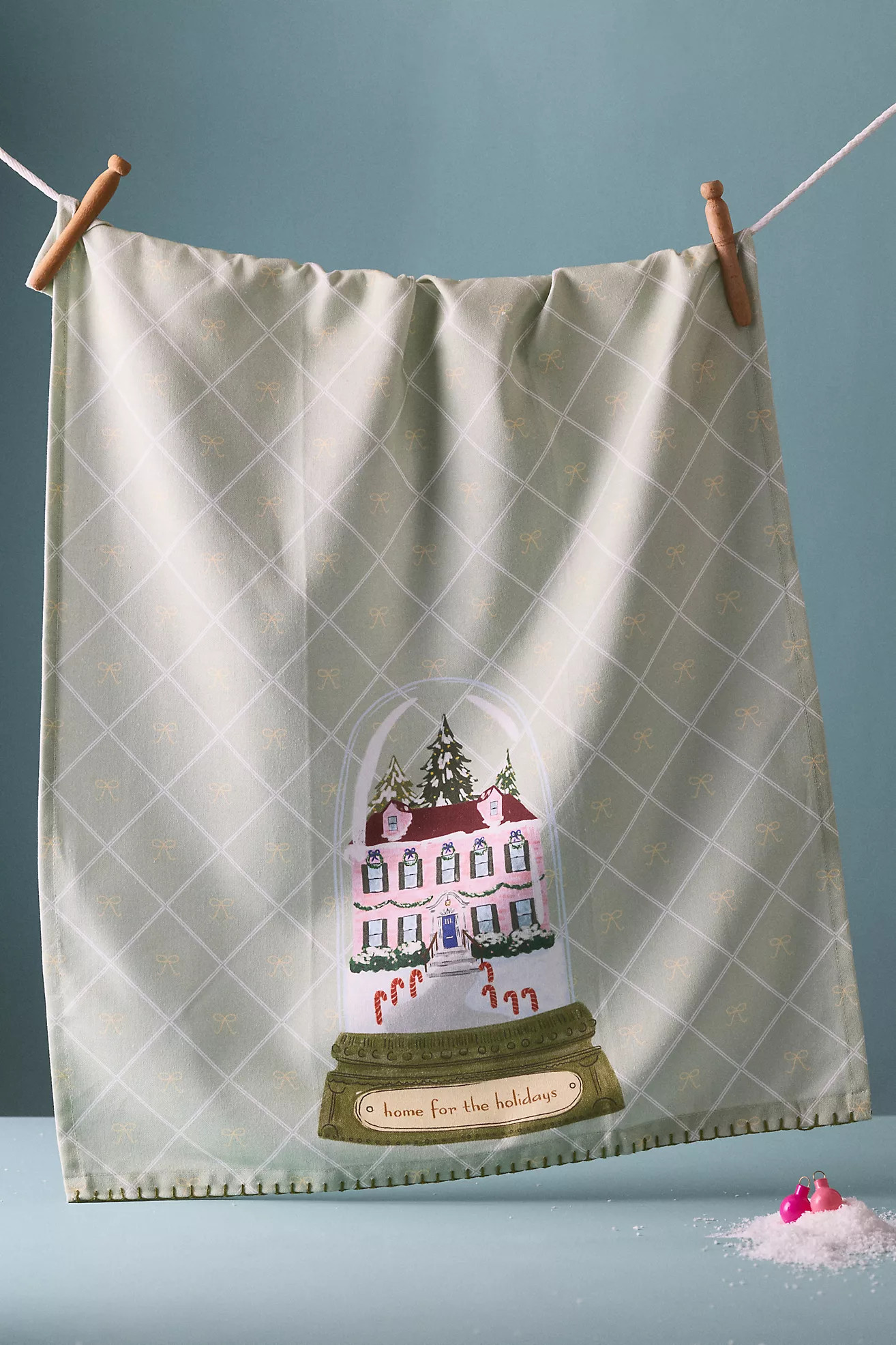 Home for the Holidays Dish Towel | Anthropologie (US)