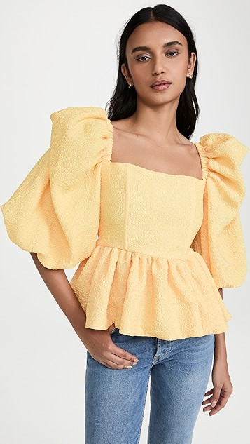 Puff Sleeve Top | Shopbop