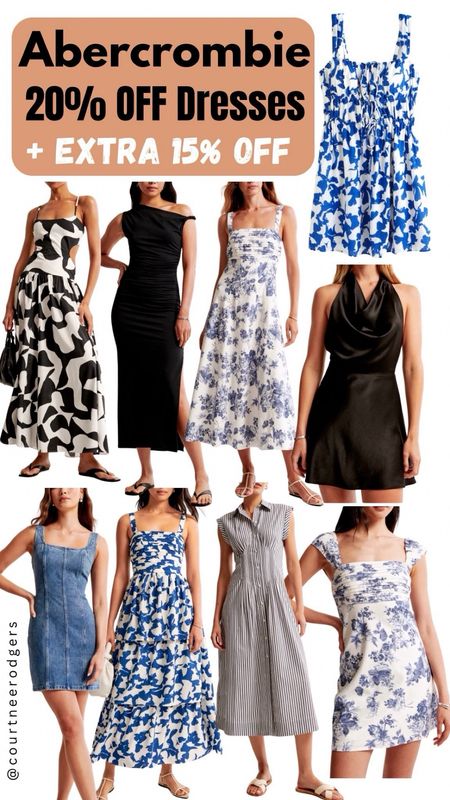 Abercrombie Dresses 20% OFF + an extra 15% off with code: AFKATHLEEN 

Abercrombie, dresses, summer fashion, summer outfits 

#LTKStyleTip #LTKFindsUnder100 #LTKSaleAlert