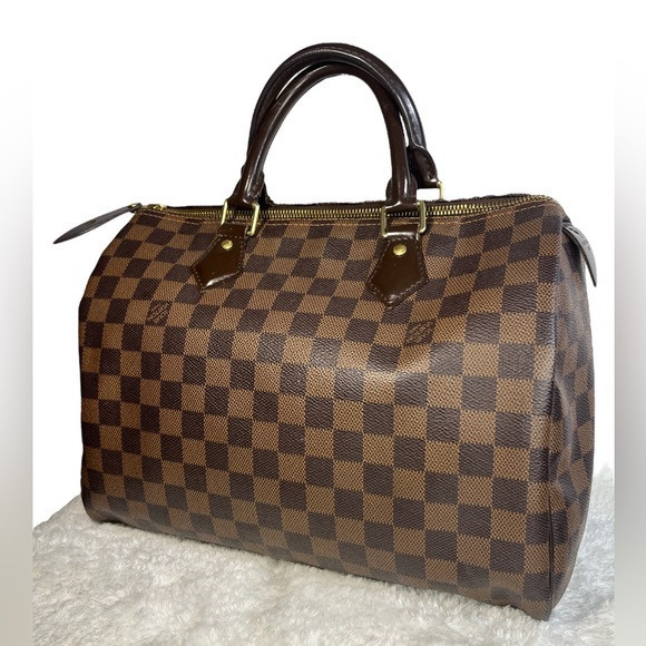 Louise Vuitton Speedy 30 Damier Ebene Brown | Poshmark