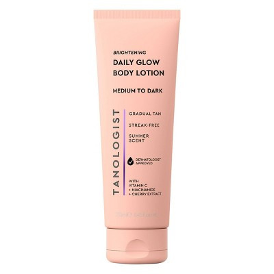 Tanologist Brightening Gradual Tan Lotion - Medium/Dark - 8.45 fl oz: Moisturizing, Firming, Tropical Scent, Vitamin C | Target