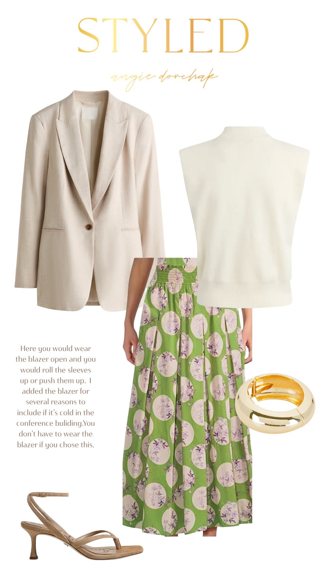 Client work. Conference look 

#LTKOver40 #LTKWorkwear #LTKTravel