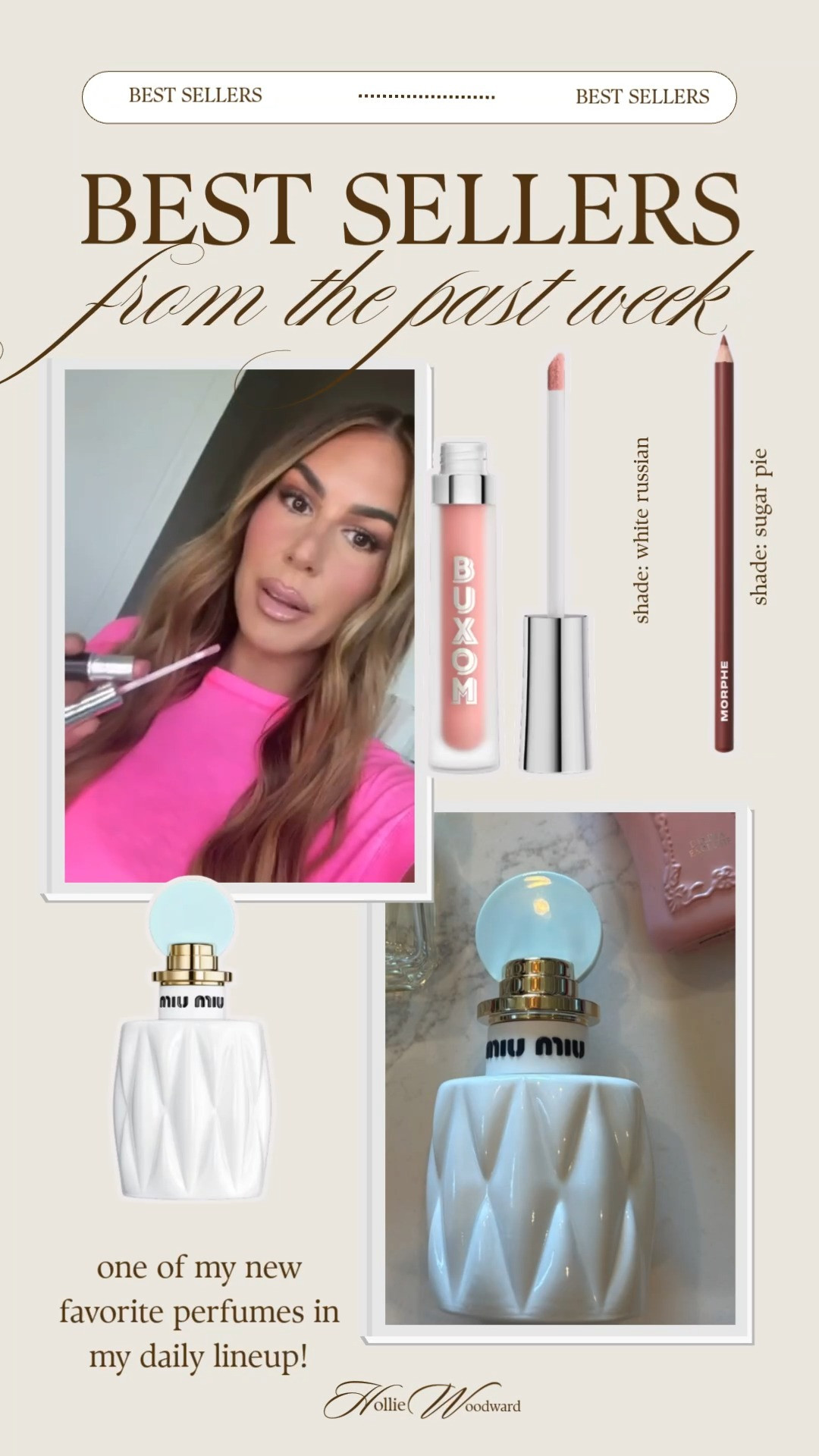 lip shades:

gloss- white russian
liner- sugar pie & sweet tea 

 #LTKBeauty