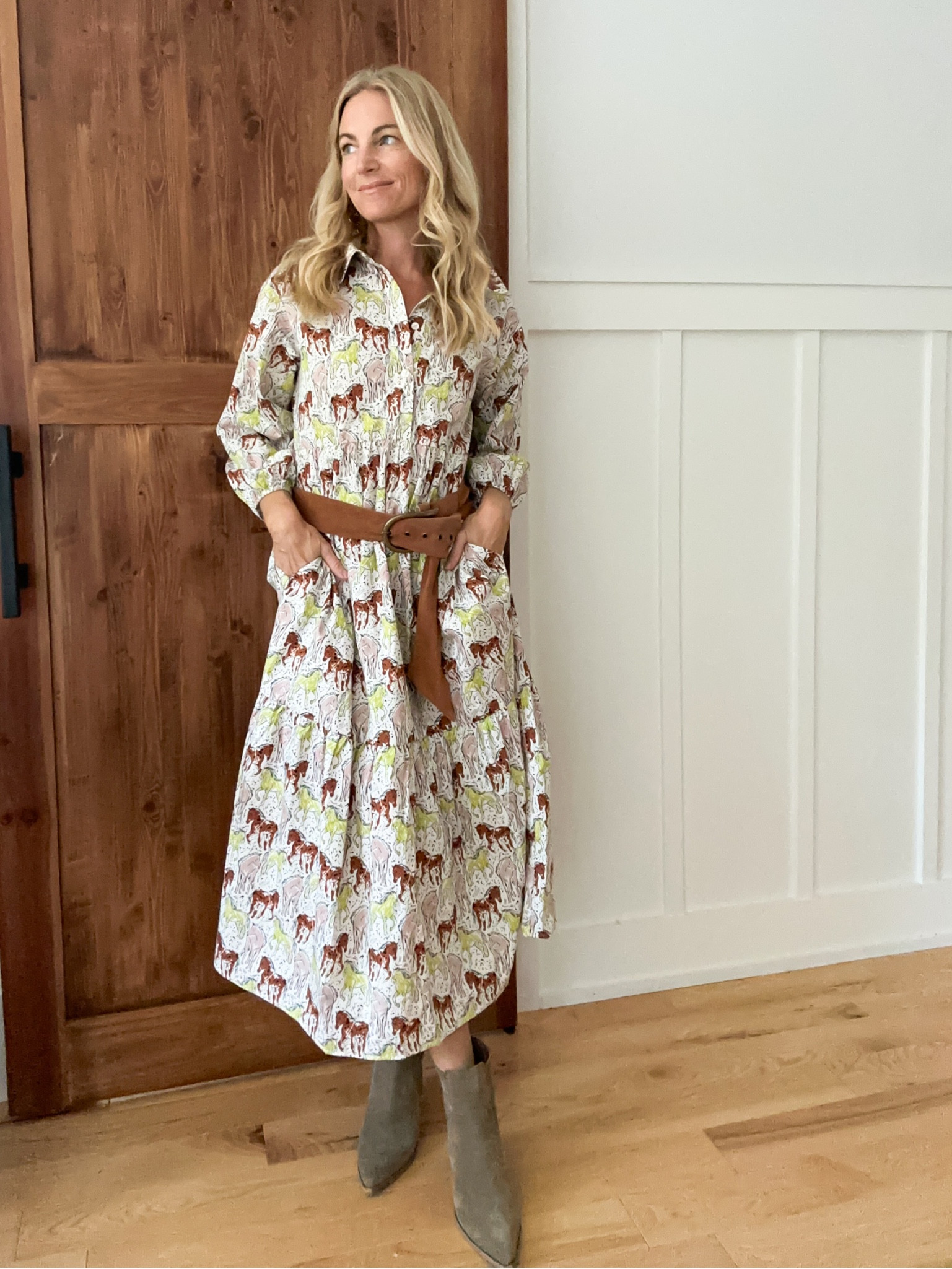 The Bettina Tiered Shirt Dress by … curated on LTK