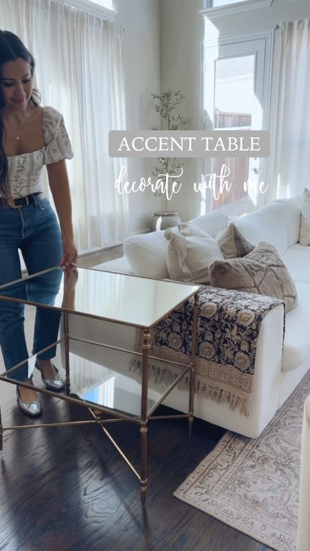 ACCENT TABLE ✨

decorate with me! 🤍  I had been wanting a bigger accent table for this spot in my living room for a while now! I moved my other table that was here to my media room. I love the antique brass, shelf on the bottom, and beautiful design 😌

+ older Target lamp
+ marble tray
+ candle
+ books
+ bowl

I’ll have all this linked in my bio 🫶🏼 what do you think of this setup?



#LTKfindsunder100 #LTKhome #LTKfindsunder50
