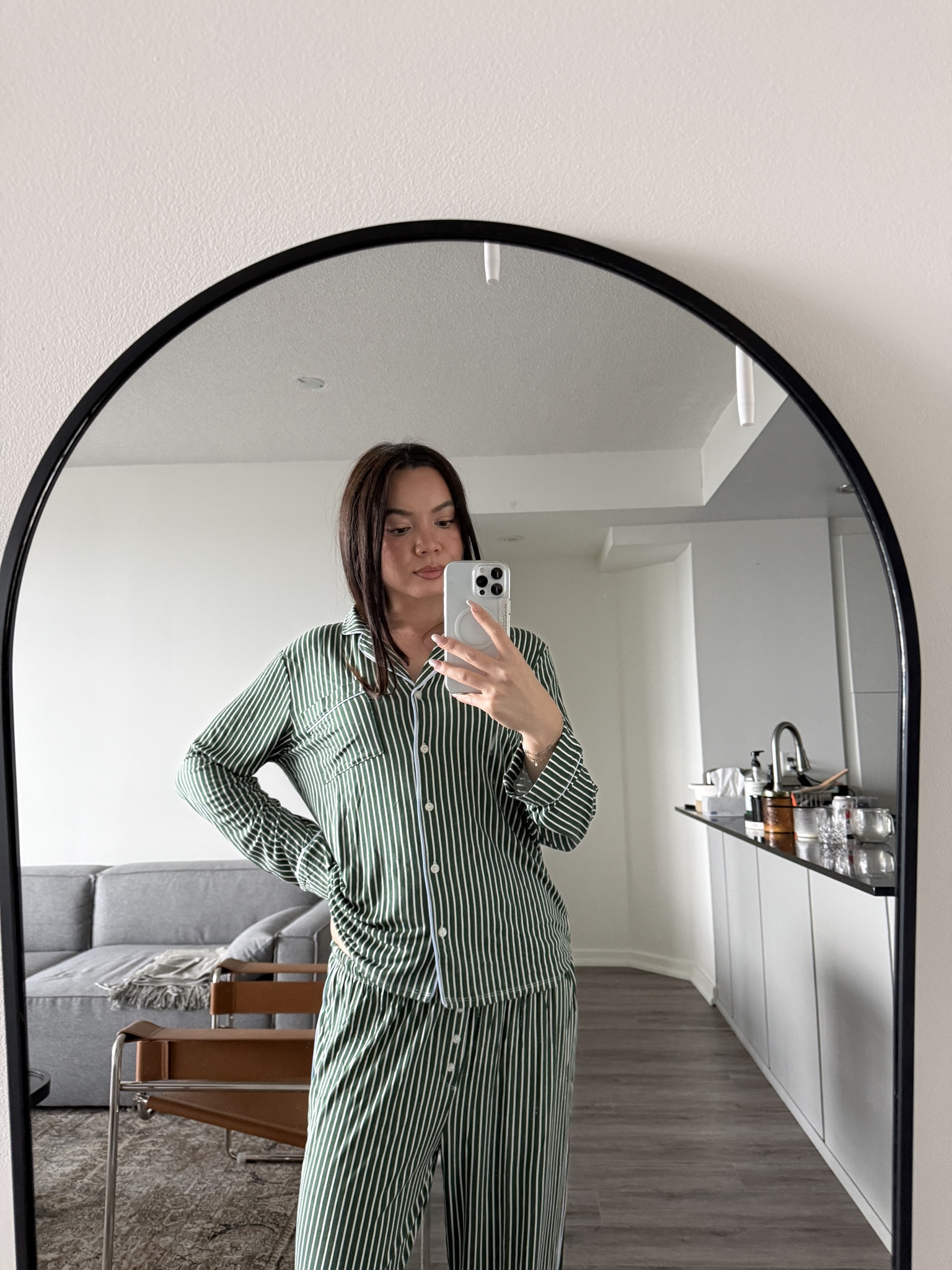 I ordered the Aerie Real Soft Pajama Shirt in size small, plus the matching pants — and this set instantly became my go-to for slow mornings, cozy evenings, and chill weekends. The top feels gently draped and relaxed (not bulky), with soft fabric that caresses your skin the way a dream pajama should. Paired with the matching pants, it strikes that perfect balance between laid-back comfort and subtle put-togetherness — the kind of set you actually want to wear again and again, whether you’re lounging on the couch, reading a book, or sipping coffee before sunrise.

The vibe is pure effortless comfort: minimal, clean, and quietly refined. It’s not just “sleepwear” — it’s a little ritual, a softness-infused base layer for slow living, weekend rituals, or self-care nights in.

Hashtags
#Aerie #RealSoftPajamas #PajamaSet #CozyNights #LoungewearEssentials #SoftFabric #WeekendVibes #SleepwearStyle #EasyLiving #ComfortFirst #Homewear #SlowLiving #NightIn #ComfyChic #LTKFinds

#LTKCyberWeek #LTKGiftGuide #LTKHoliday