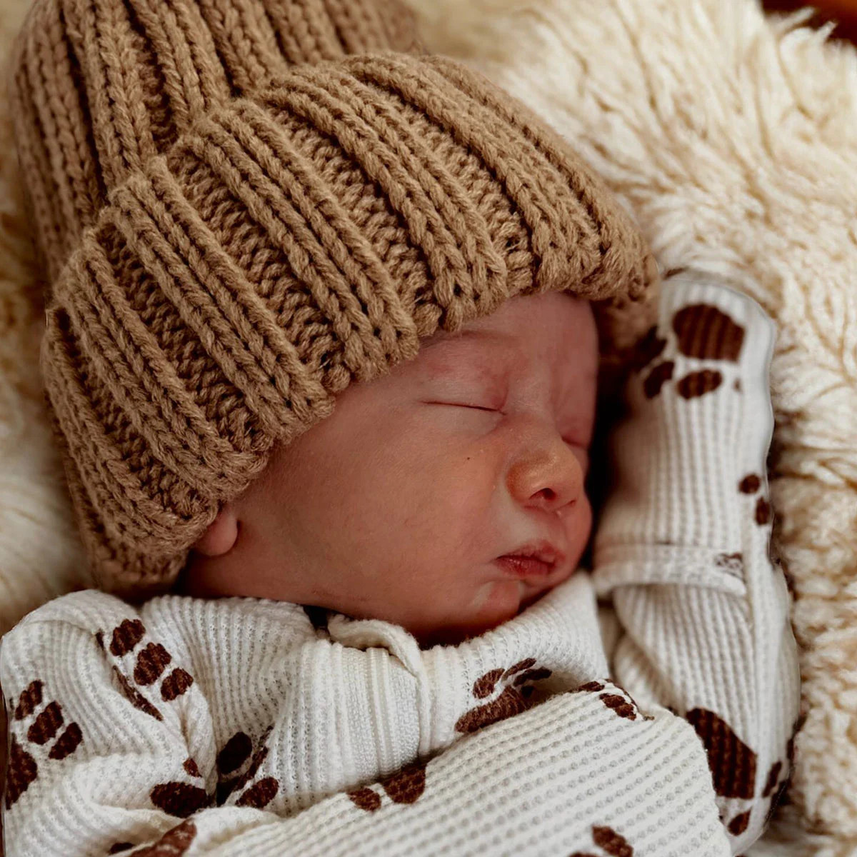 Baby's First Hat®, Chunky Knit Tawny | SpearmintLOVE