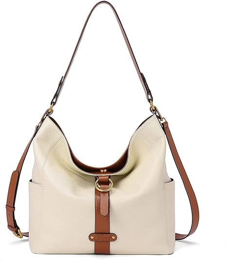 CLUCI Handbags Purse for Women Designer Genuine Leather Large Organizer Ladies Hobo Crossbody Sho... | Amazon (US)