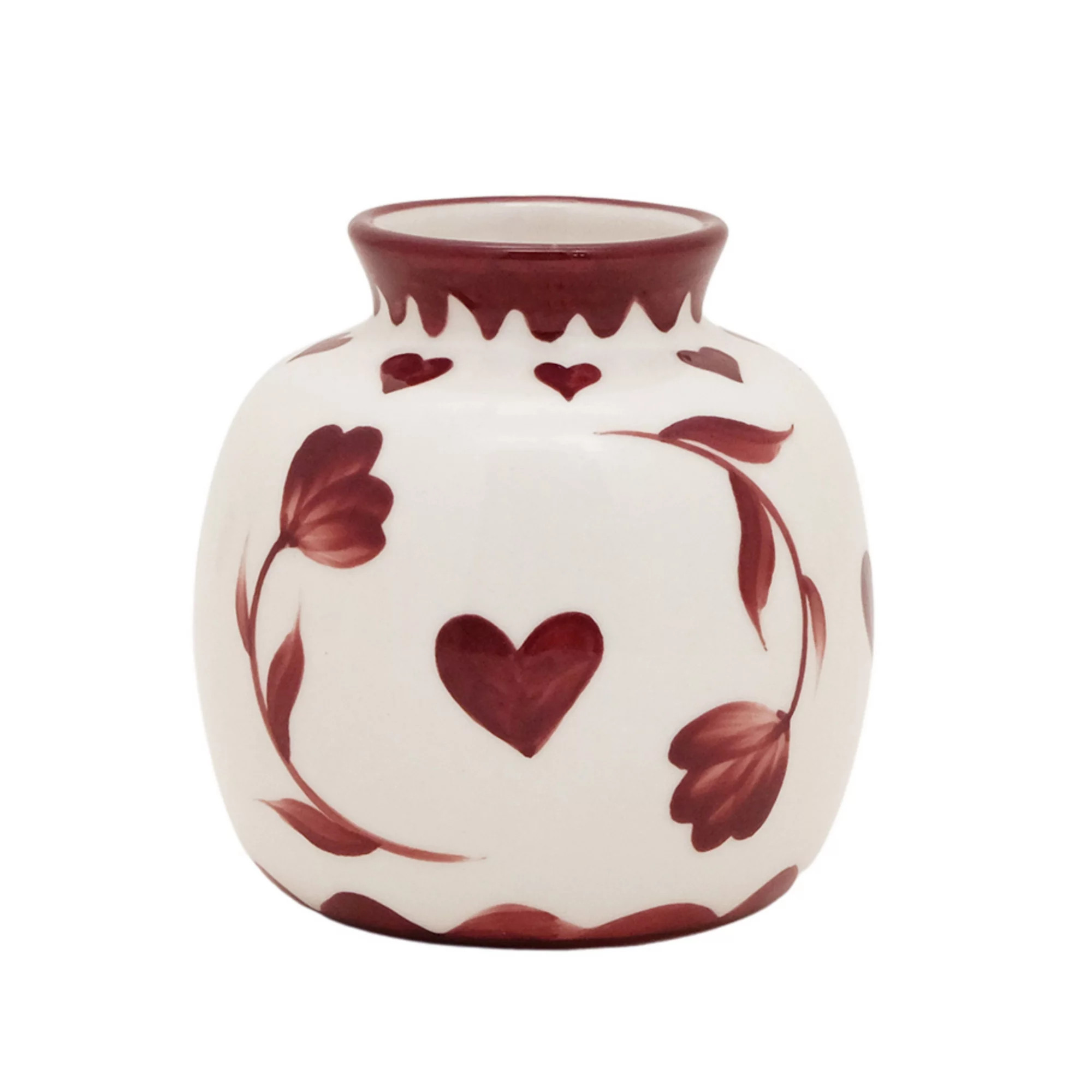 Celebrate Together™ Valentine's Day Hand-Painted Ceramic Vase | Kohl's