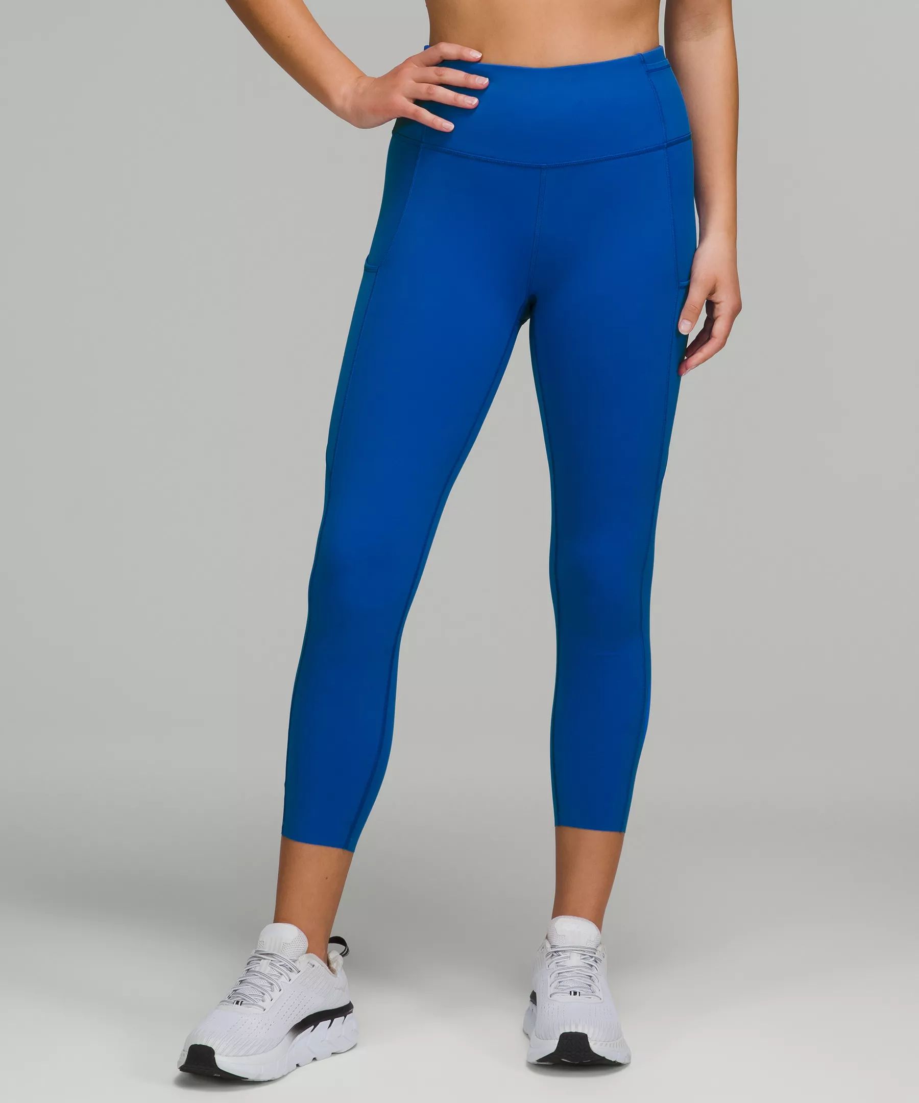 Fast and Free High-Rise Crop 23" | Lululemon (US)