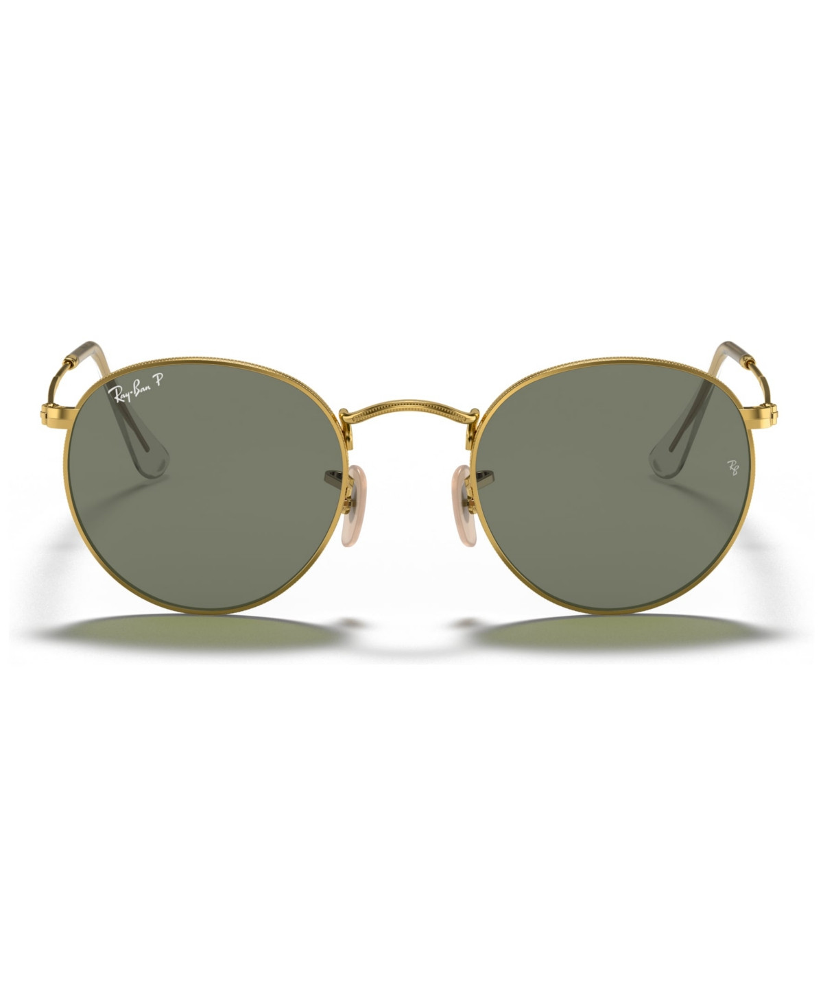 Ray-Ban Round Metal Polarized Sunglasses, RB3447 50 | Macys (US)
