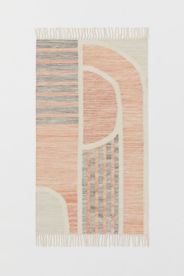 Patterned Wool-blend Rug | H&M (US + CA)