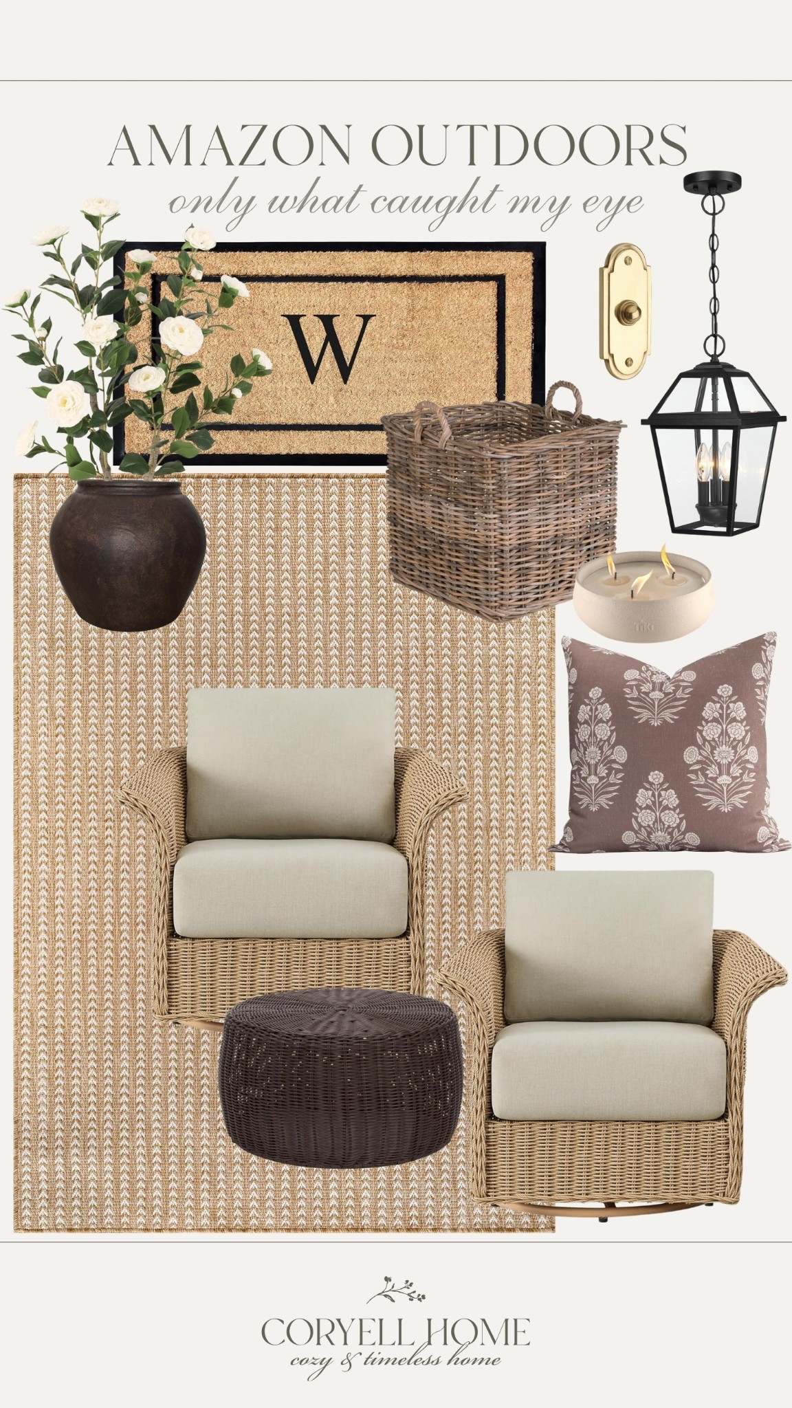 Amazon outdoor favorites 🤎 Loving these pretty patio finds from Amazon home! 

#LTKSeasonal #LTKHome