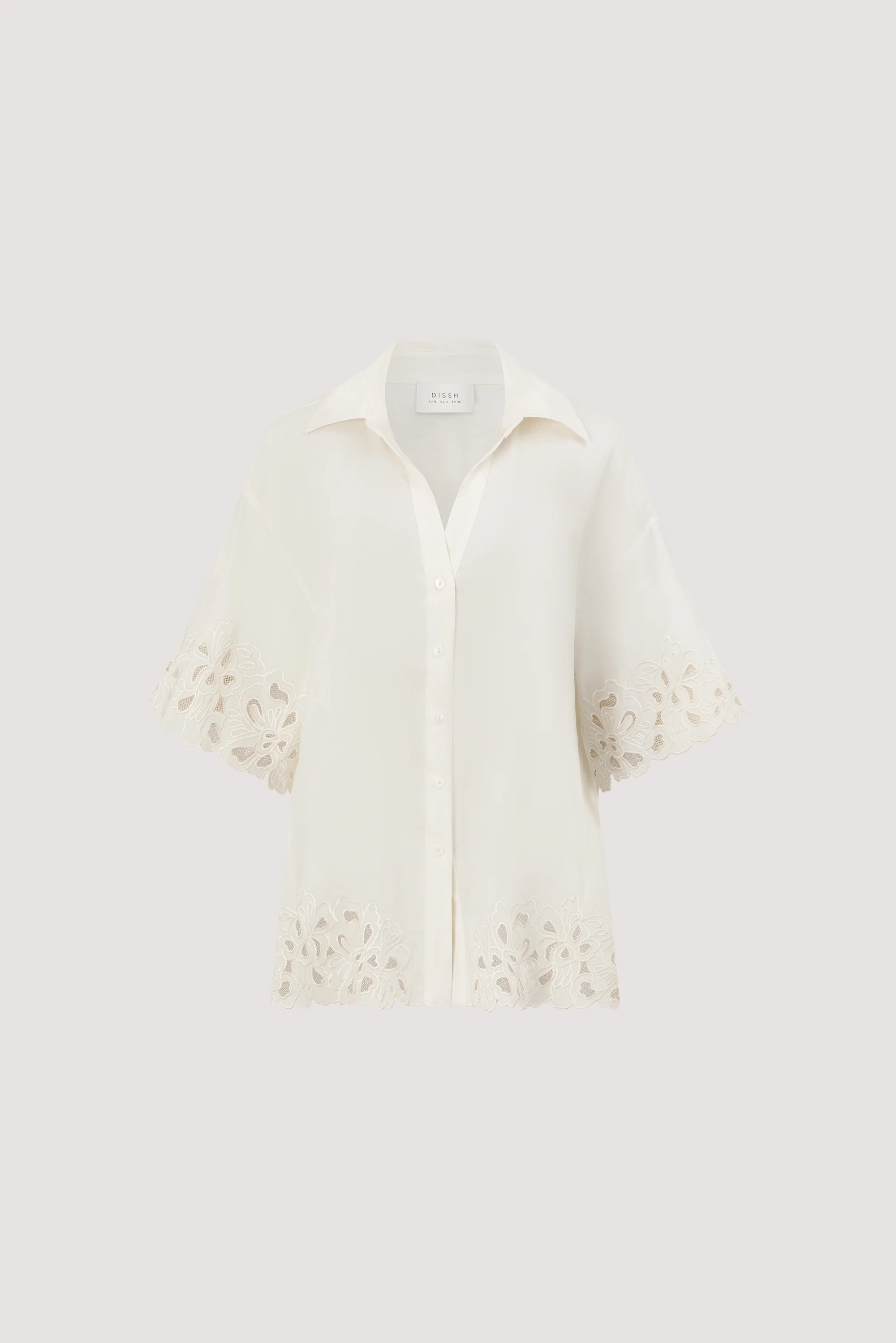 ZARIA OFF WHITE SHIRT | DISSH