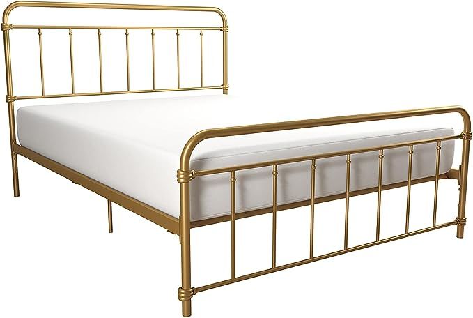 DHP Winston Metal Bed Frame, Multifunctional Piece with Adjustable Heights for Under Bed Storage,... | Amazon (US)