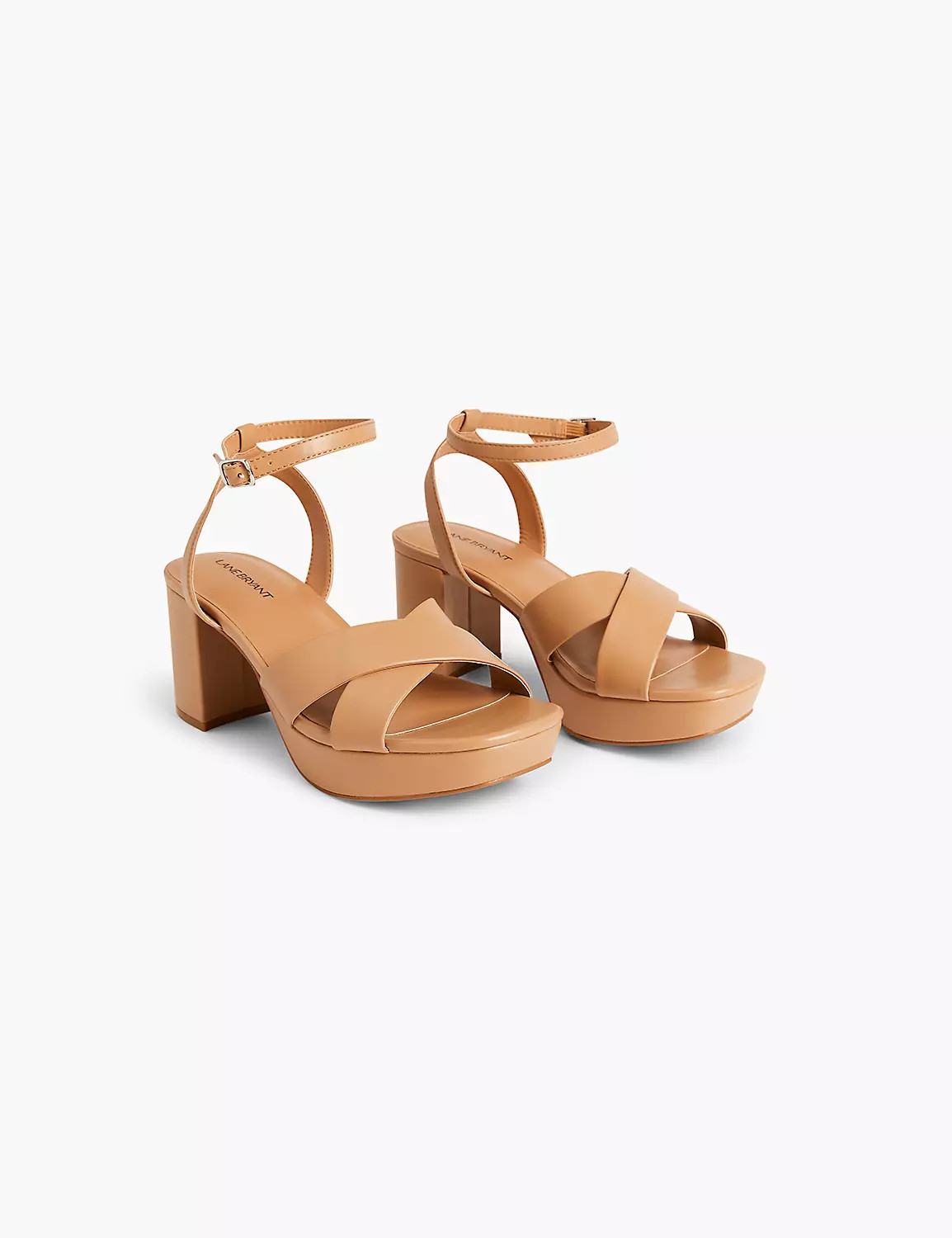 Dream Cloud Strappy Block Heel | LaneBryant | Lane Bryant (US)