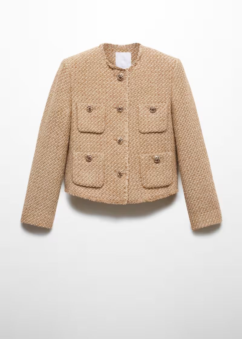 Search: Tweed jacket with jewel buttons (6) | Mango USA | MANGO (US)