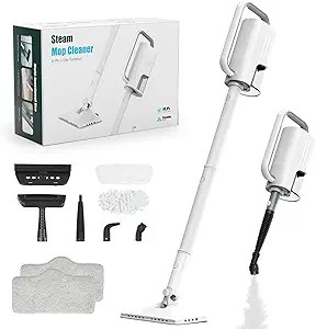 Steam Cleaner, 6 in1 Rotated Steam Mop Cleaner with 2 Modes, 2 Microfiber Pads, 400ML Removable T... | Amazon (US)